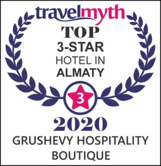 ホテル Grushevy Hospitality Boutique アルマトイ エクステリア 写真